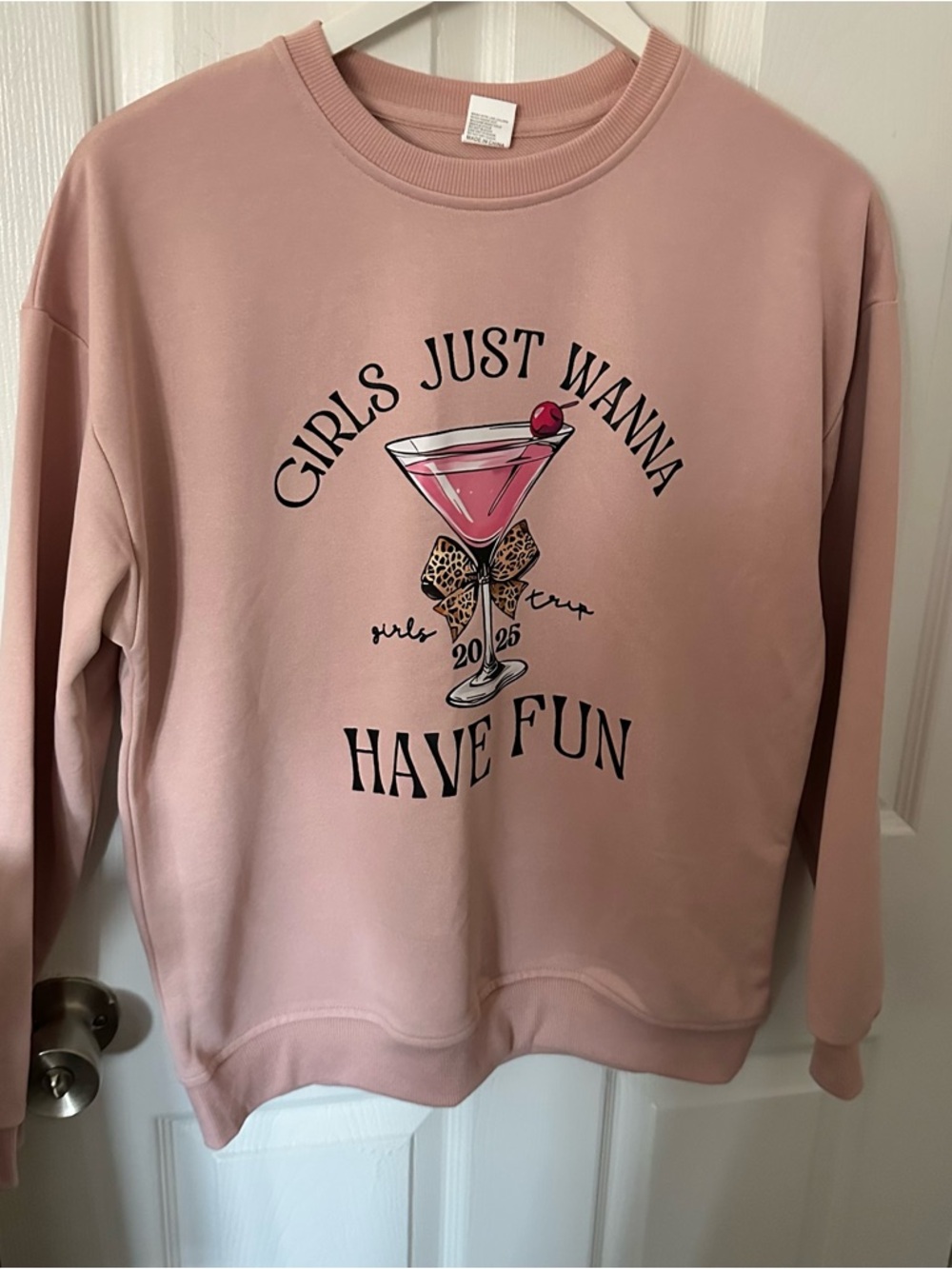 Rose Crew Neck Sweatshirt